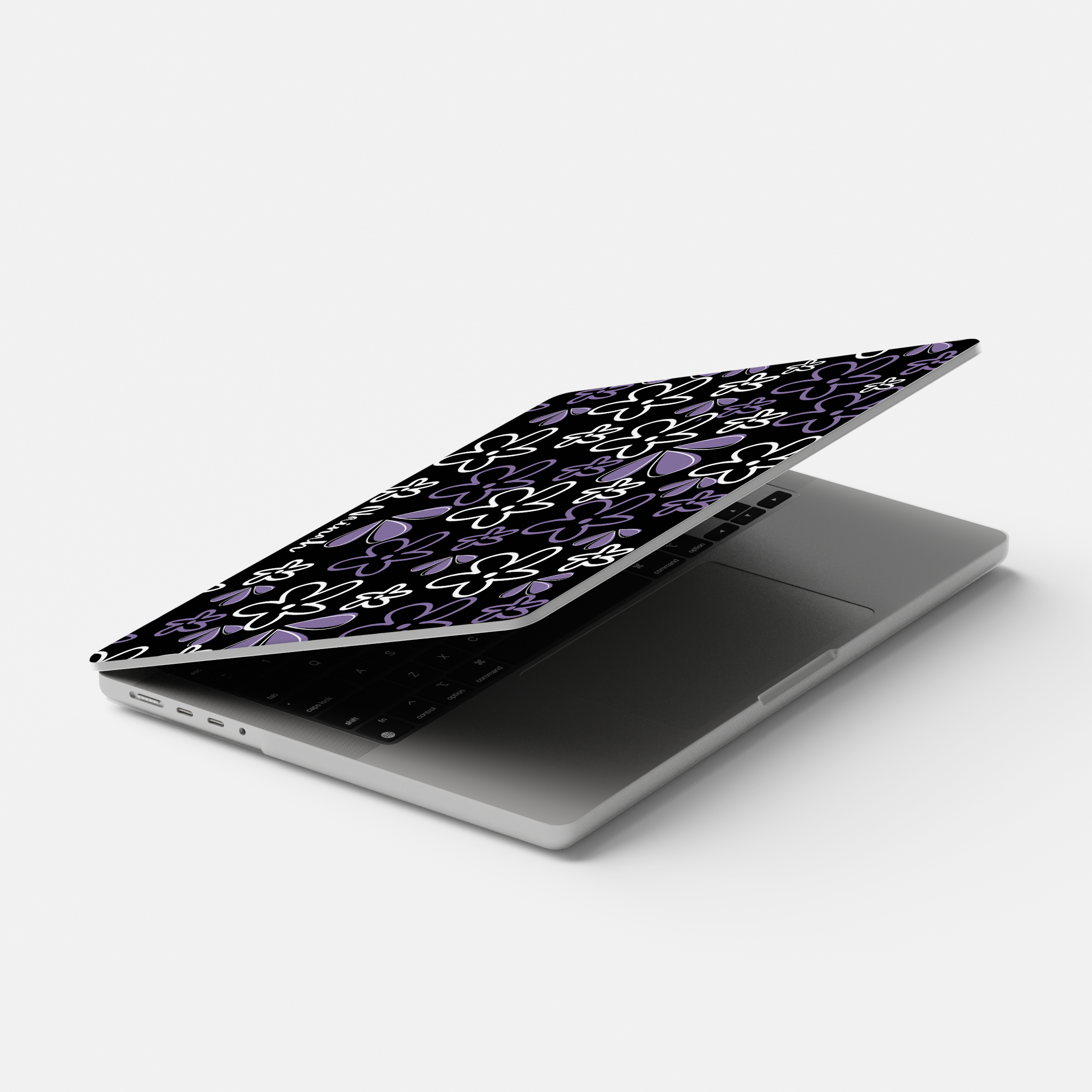 Flower Doodle MacBook Case
