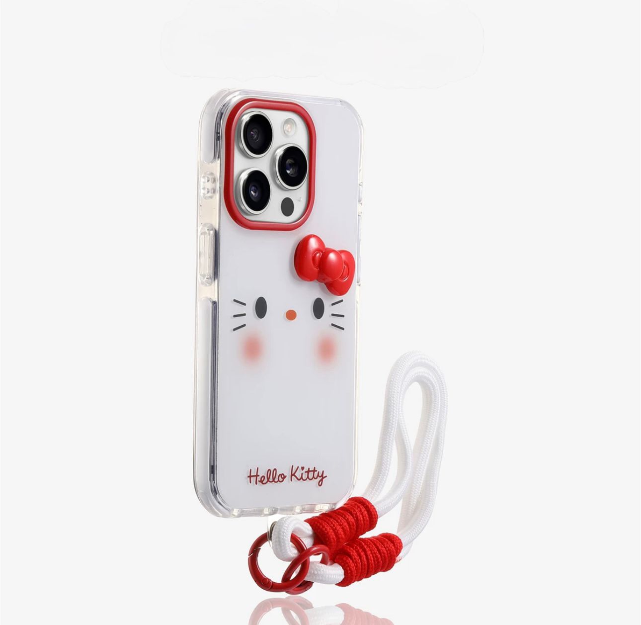 Fashion kitty case with charm for iPhones