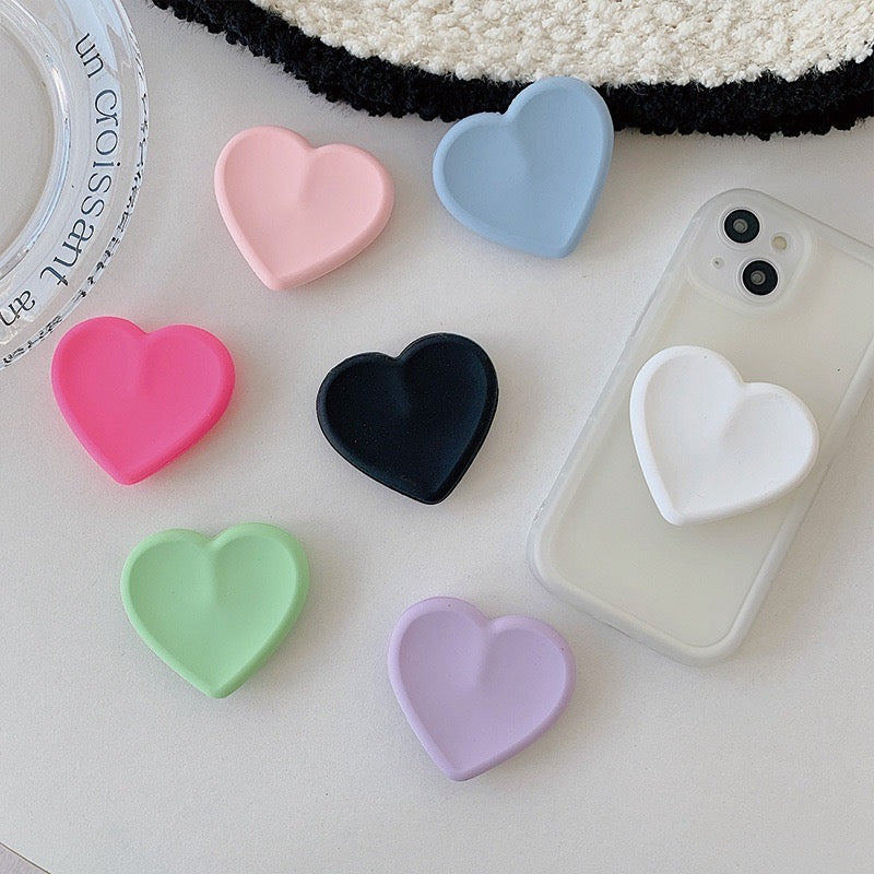 Heart Shaped Matte grip