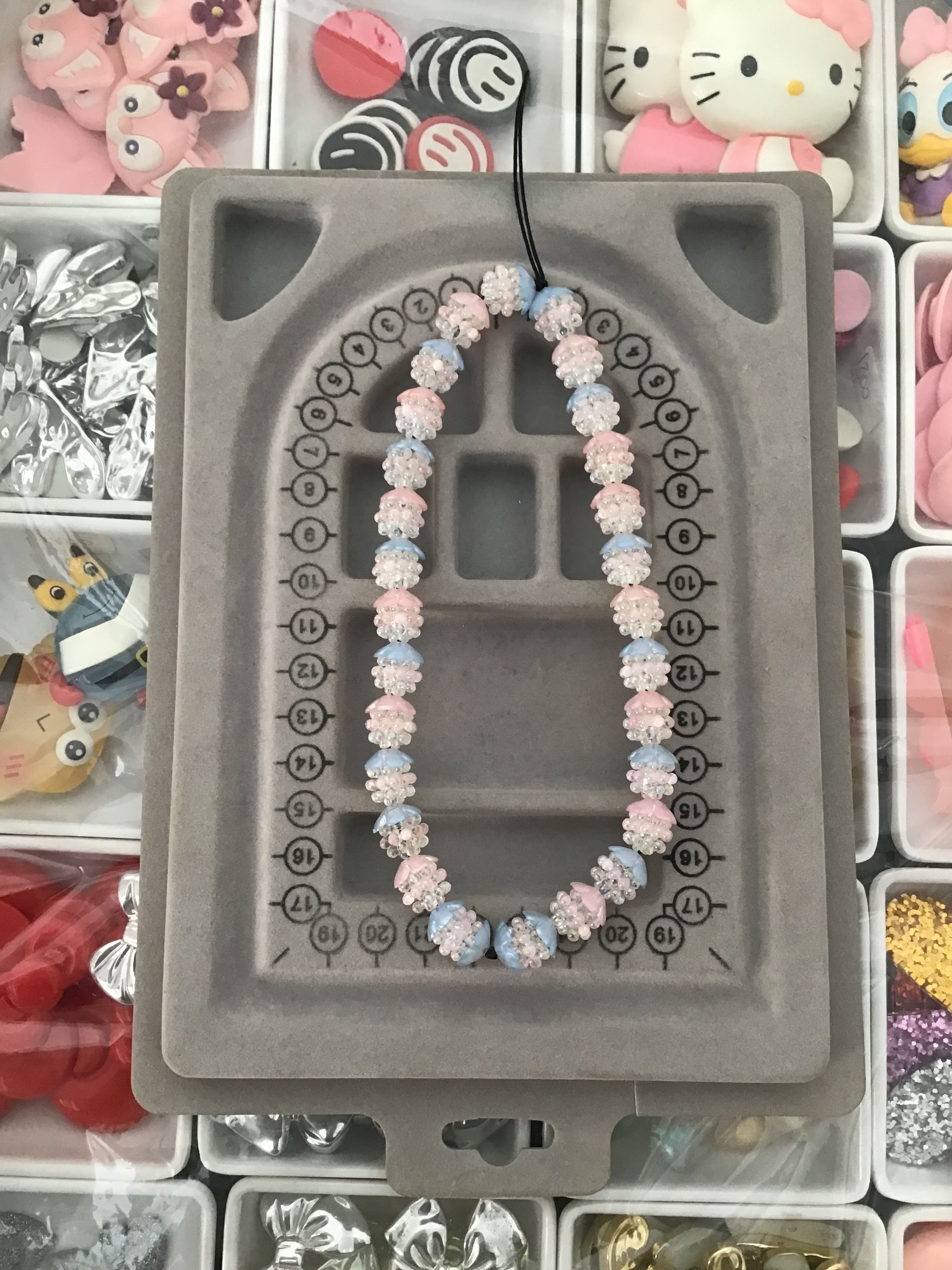 Luxury multicolor Phone Charm