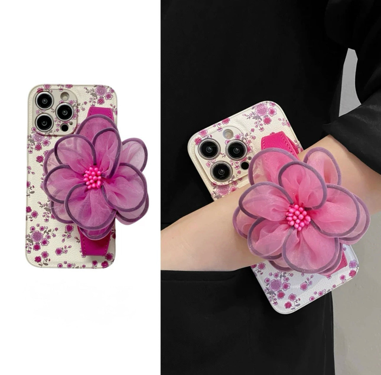Pink Bloom Chic Phone Case