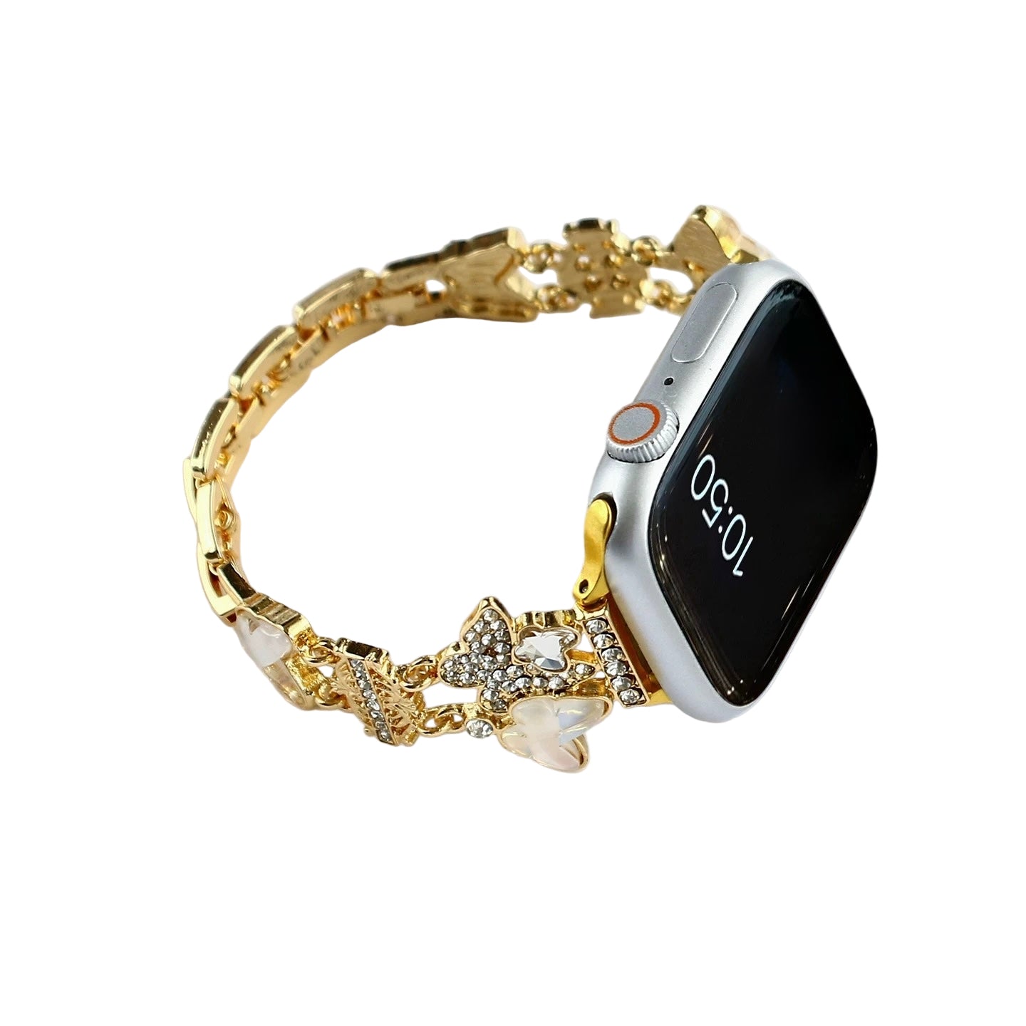 Luxury Butterfly Smartwatch Band | Rhinestone Bracelet Strap