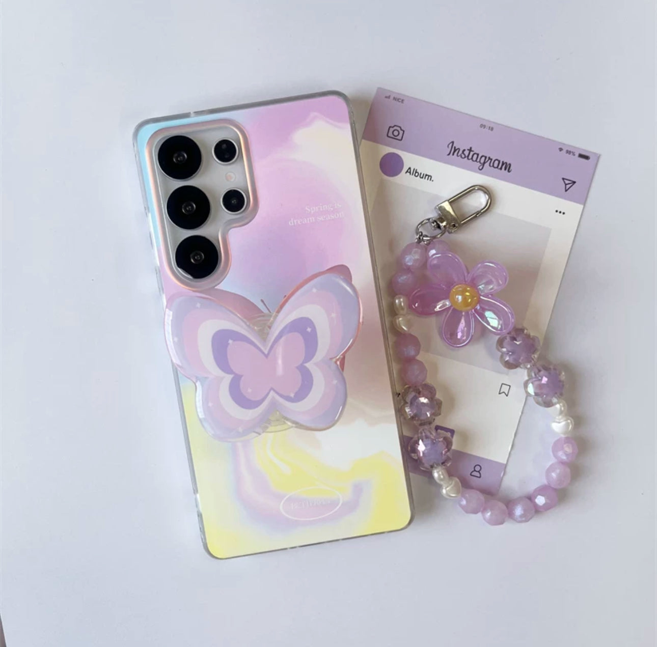 Colorful Butterfly Case for Samsung