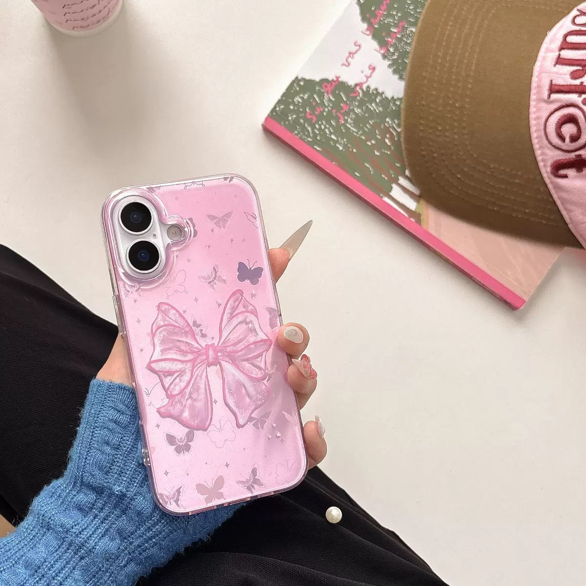 Big Pink Bow Case
