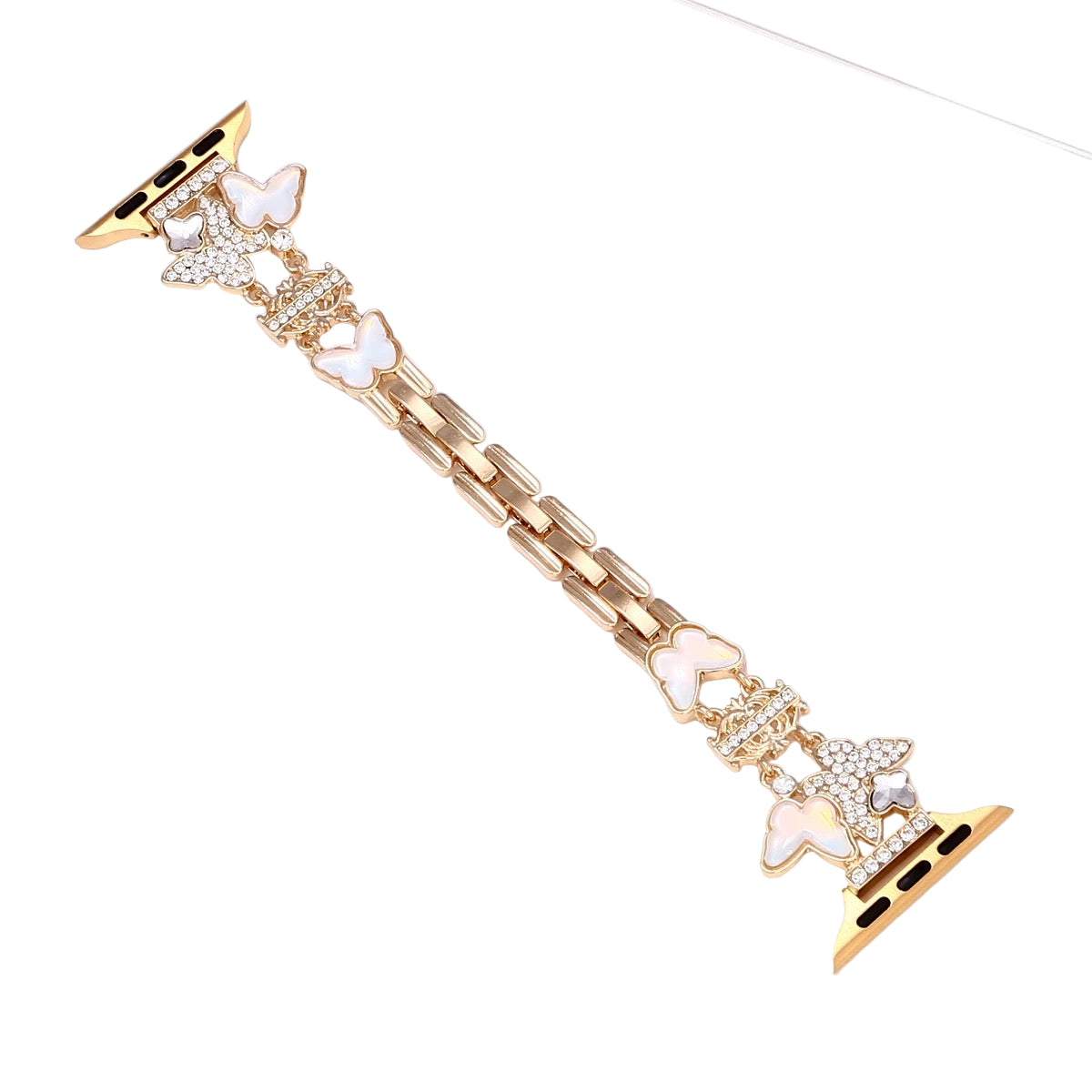 Luxury Butterfly Smartwatch Band | Rhinestone Bracelet Strap