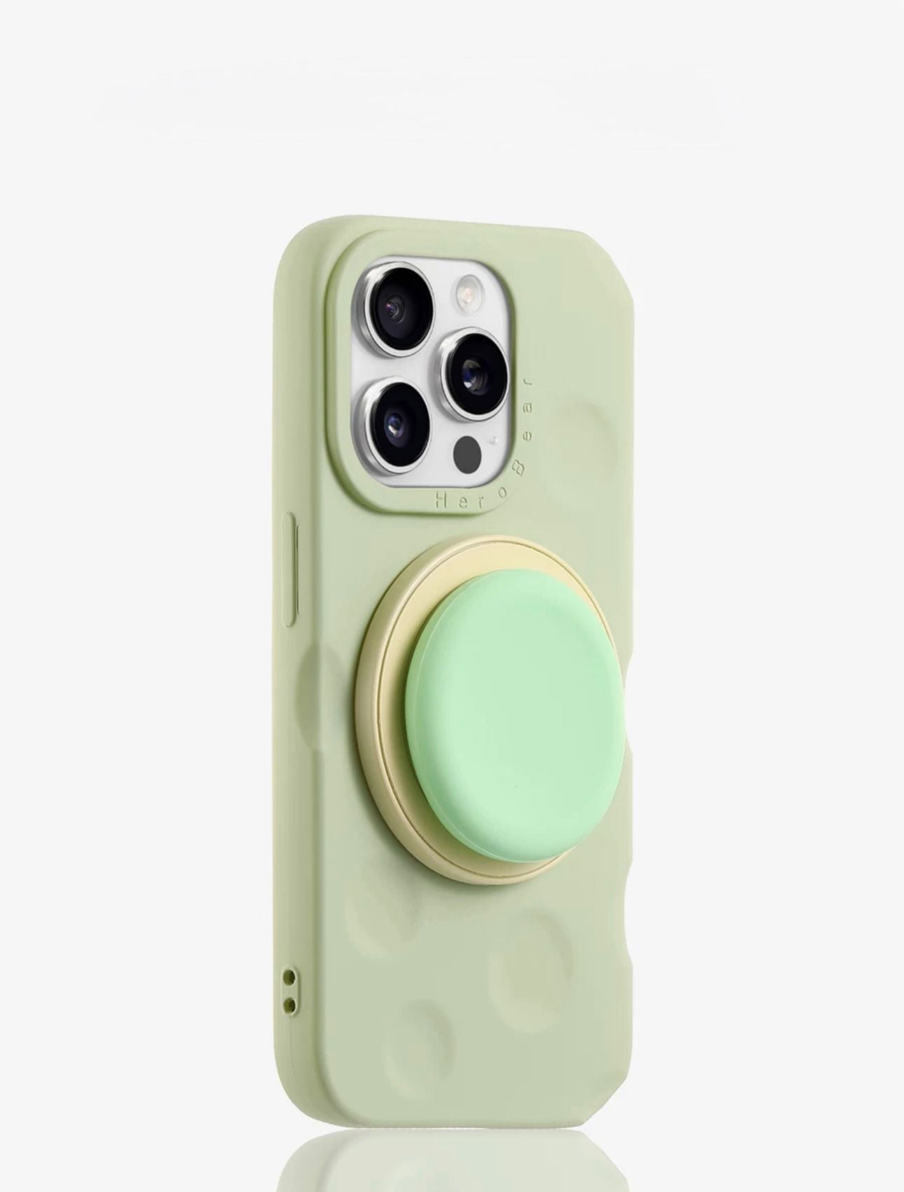 Green cheese case with magsafe For Iphones
