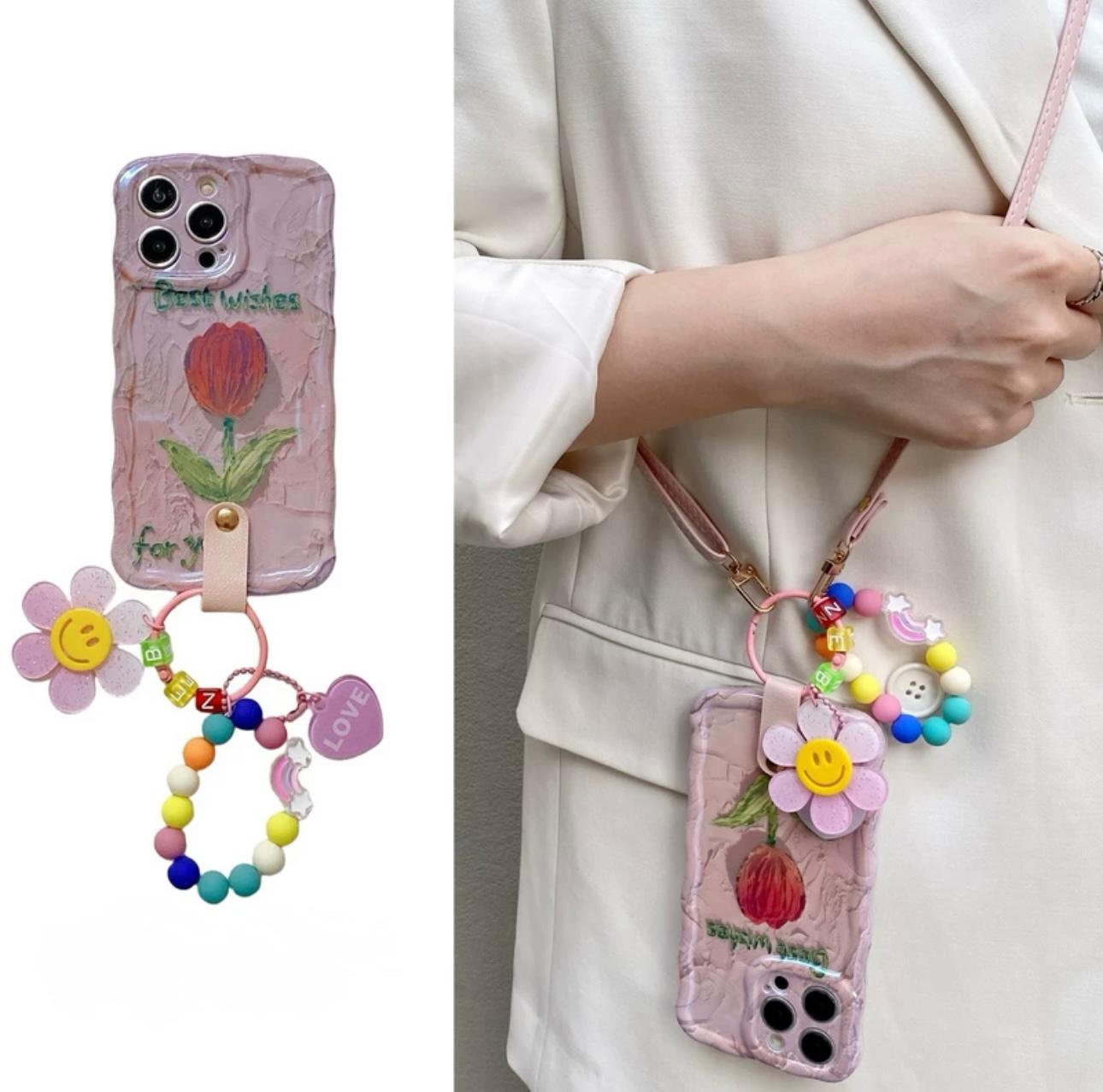 Bex wish case with hand strap for iPhone