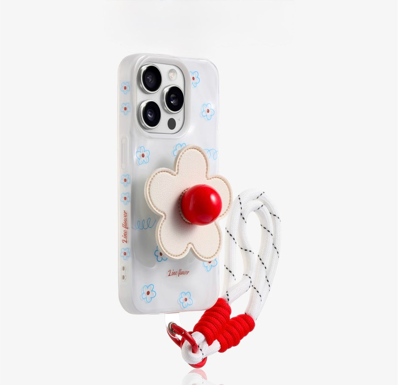 Live flower Grip Case For Iphones