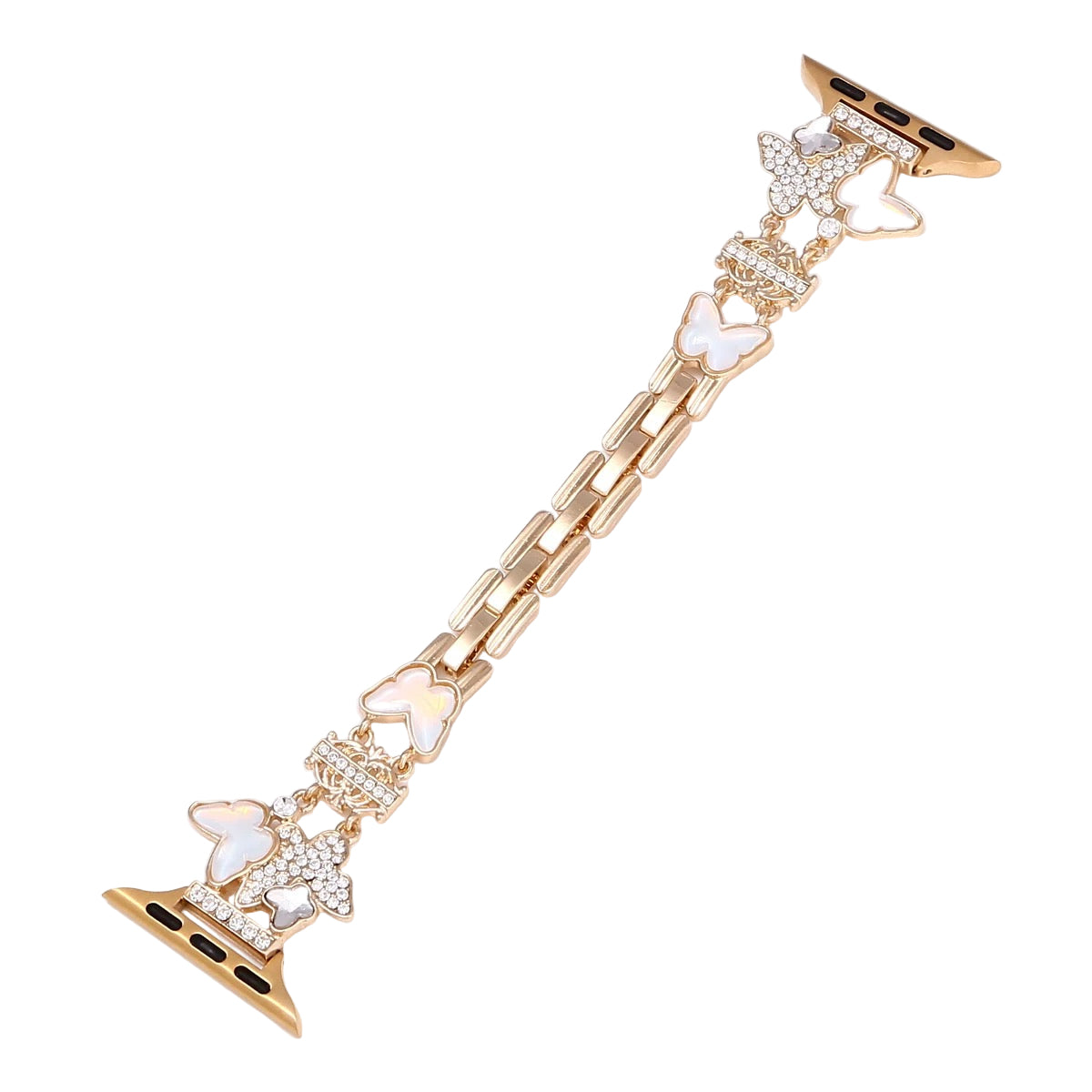 Luxury Butterfly Smartwatch Band | Rhinestone Bracelet Strap