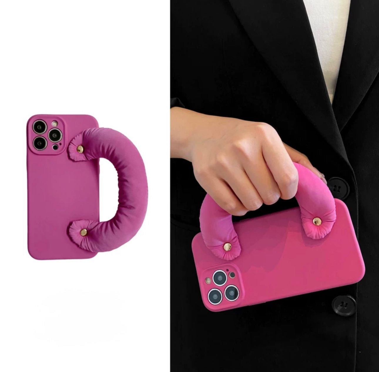 Handbag Purple mate case for iphone