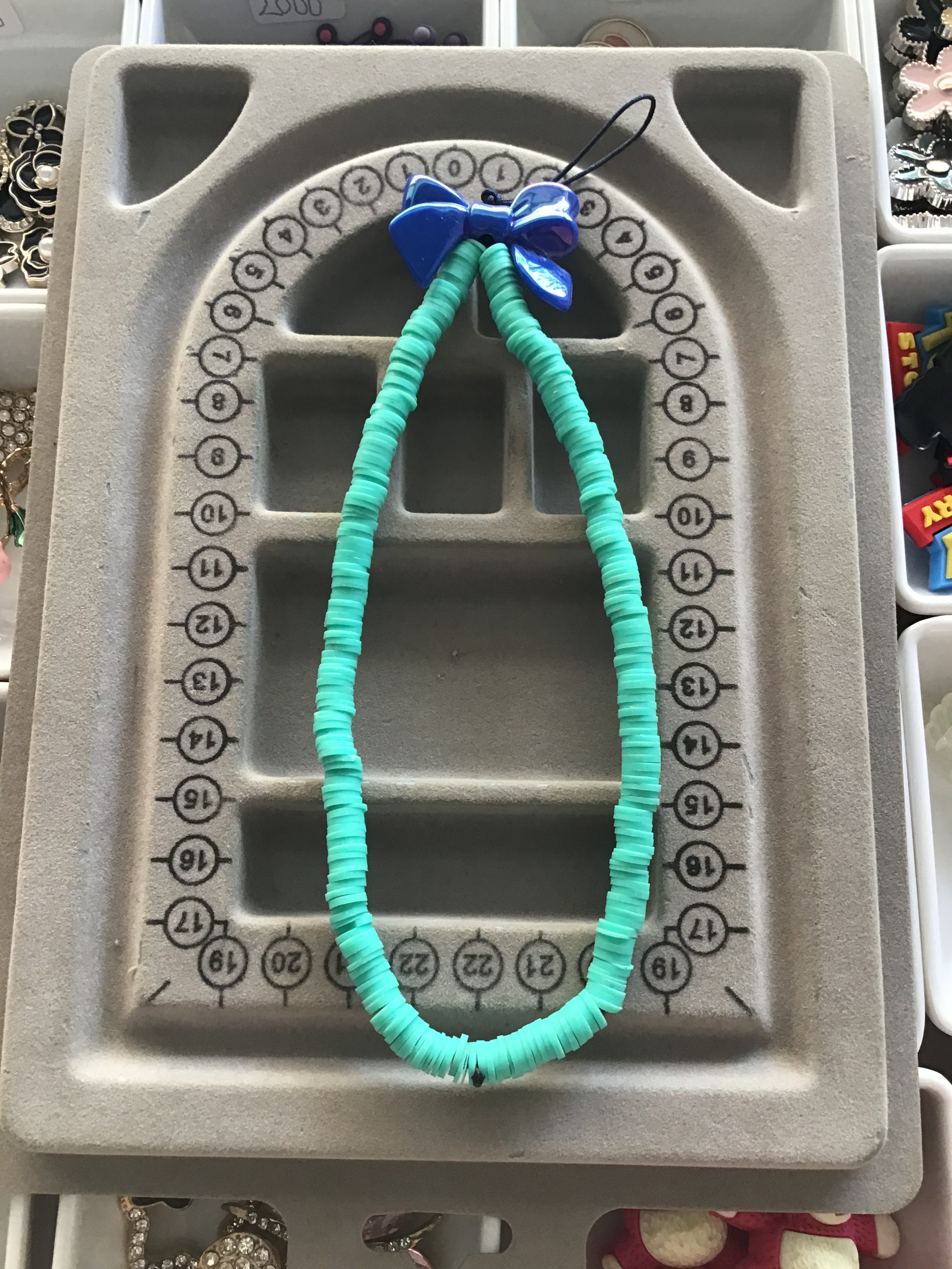 Colorful phone charm