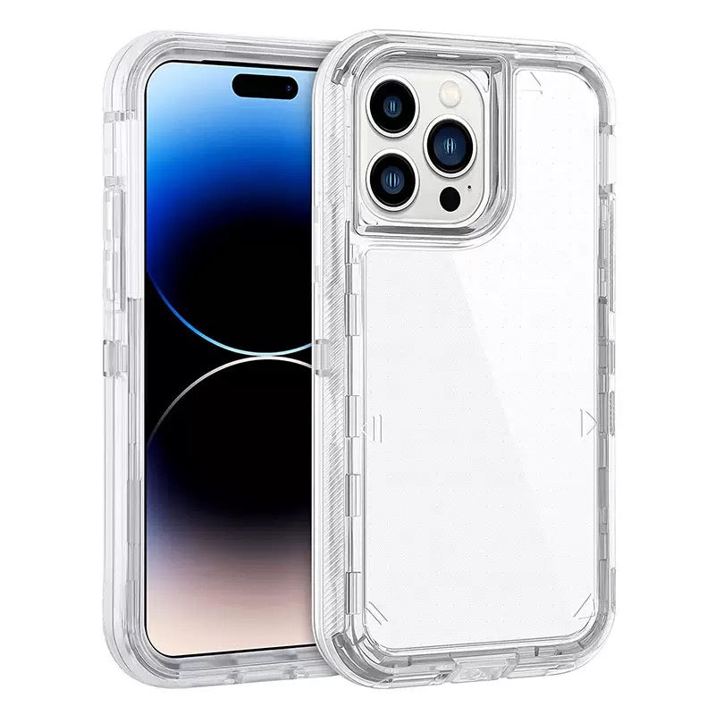 3in 1 Transperent Case For 17 Series
