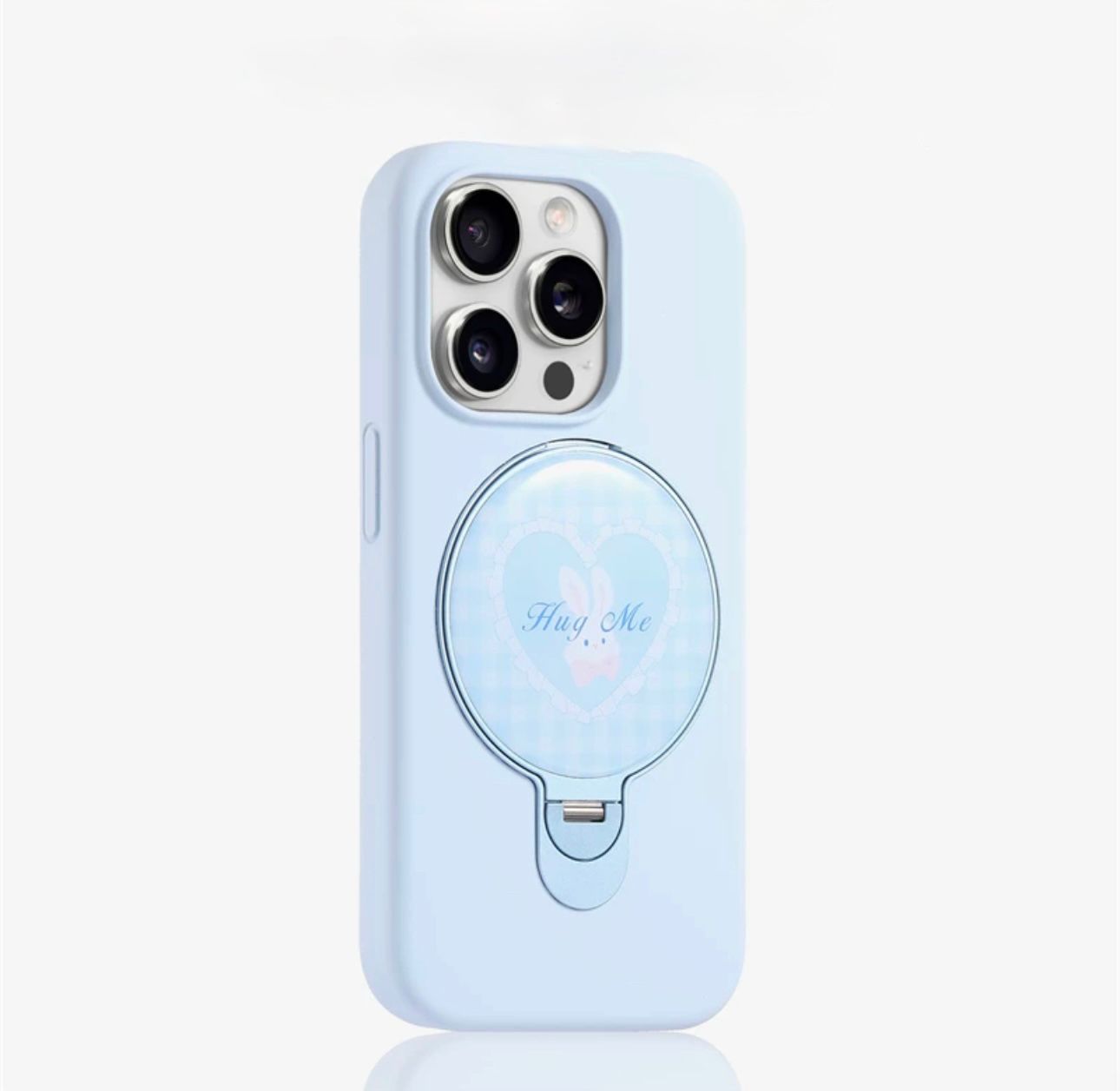 Hug me case with mirror grip For Iphones