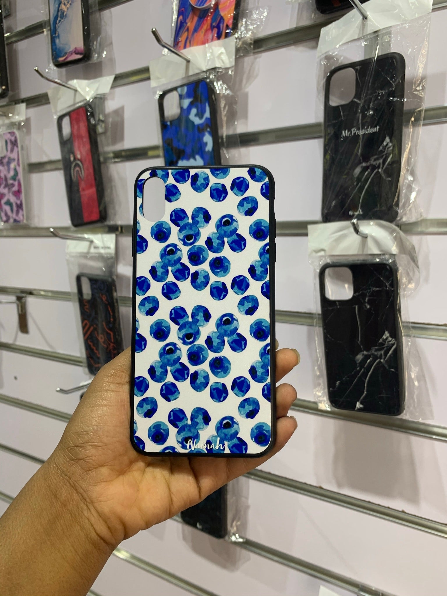 Blue Berries Case For iphone X max