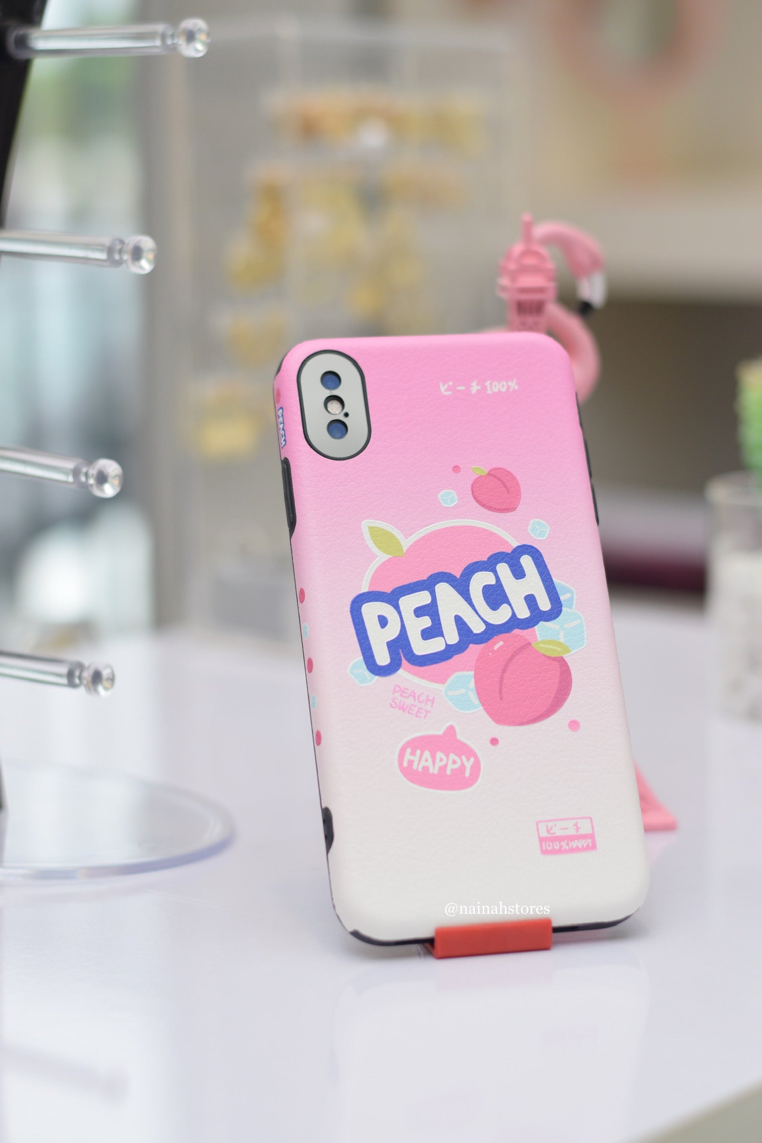 Peach Case for iPhone xmax