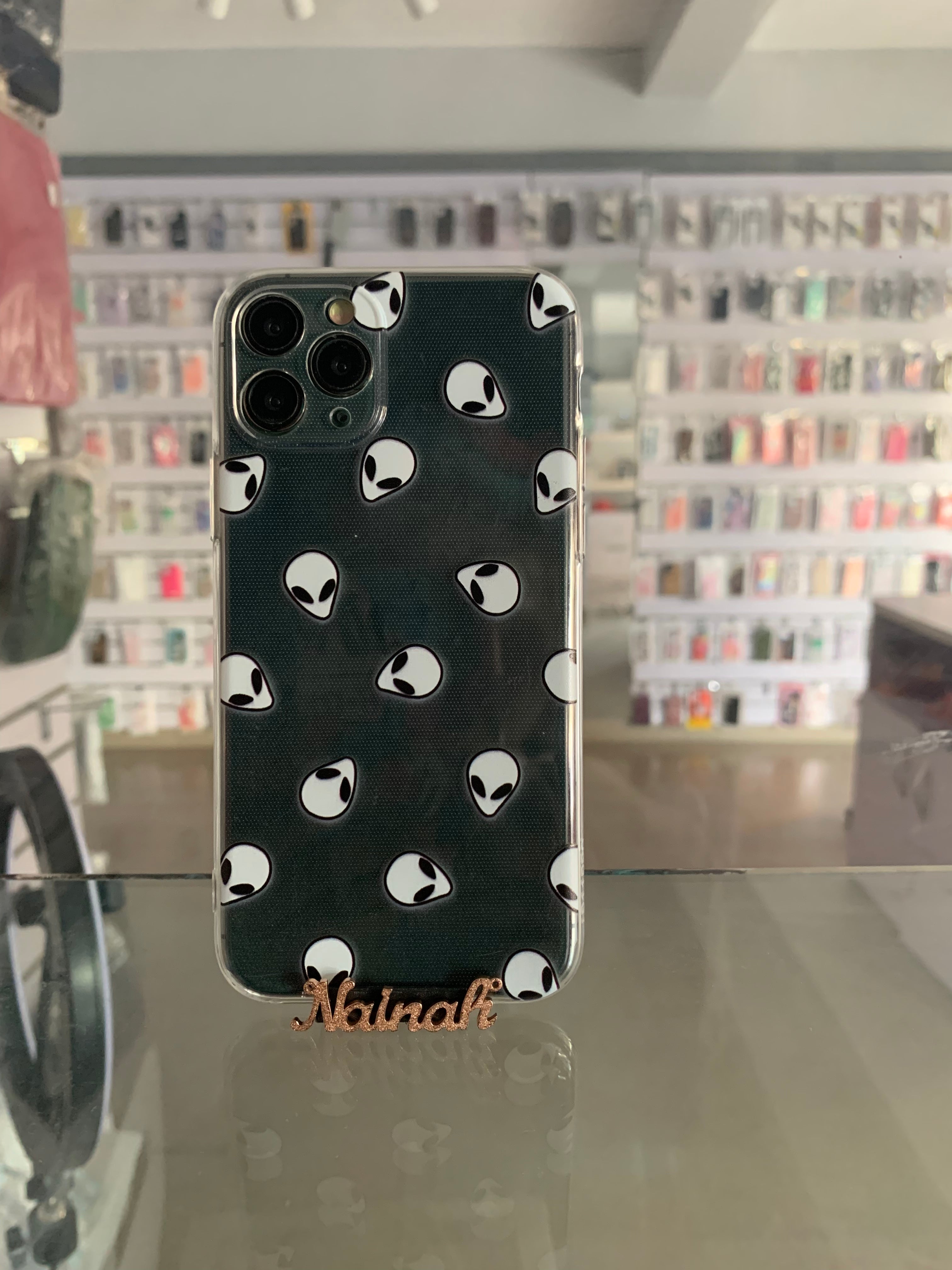 Alien Transparent Case For IPhone 11 pro