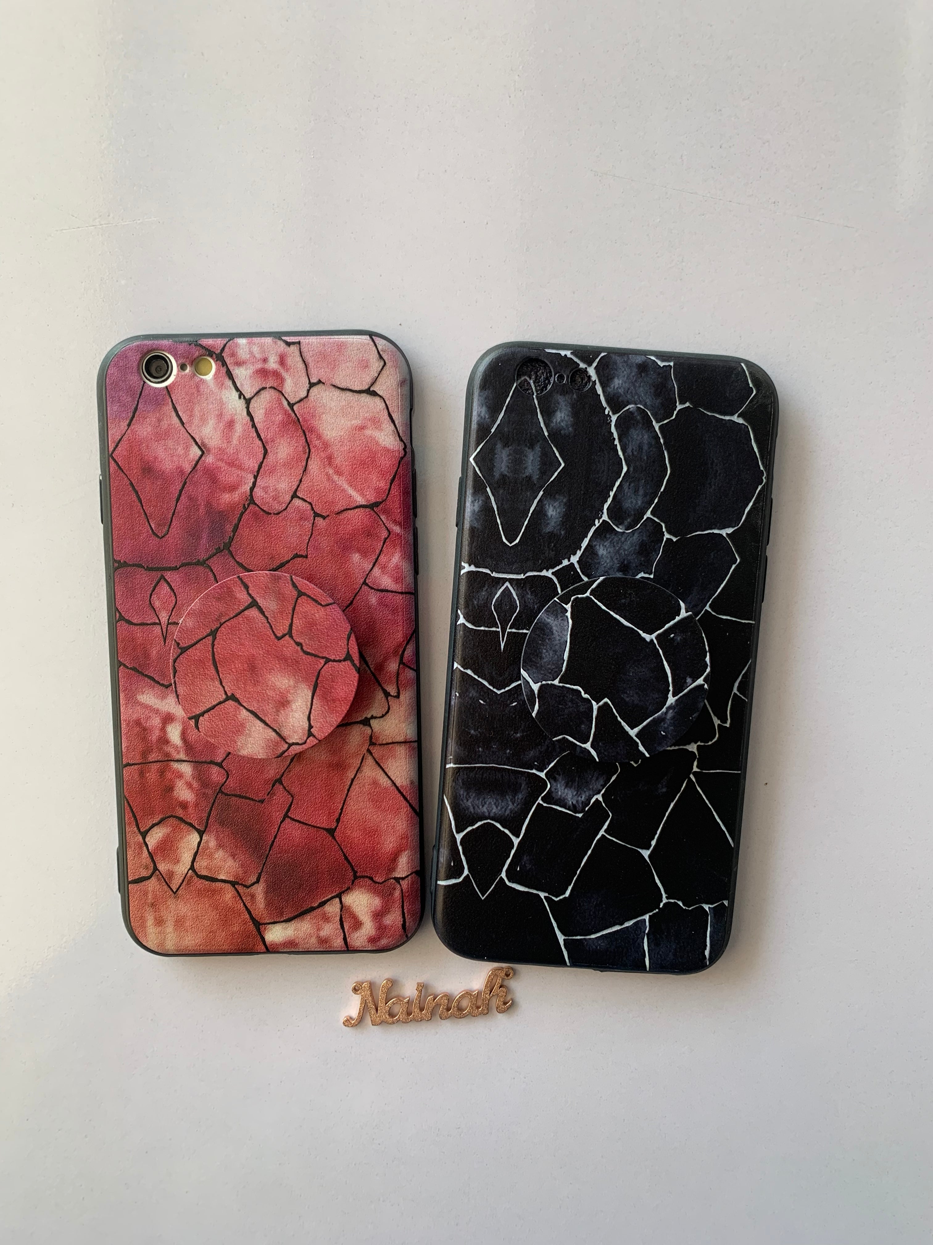 Crack Marble Case For iphones