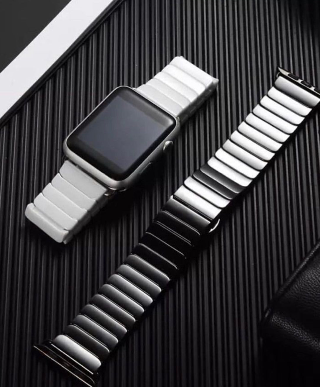 White Boujee Straps