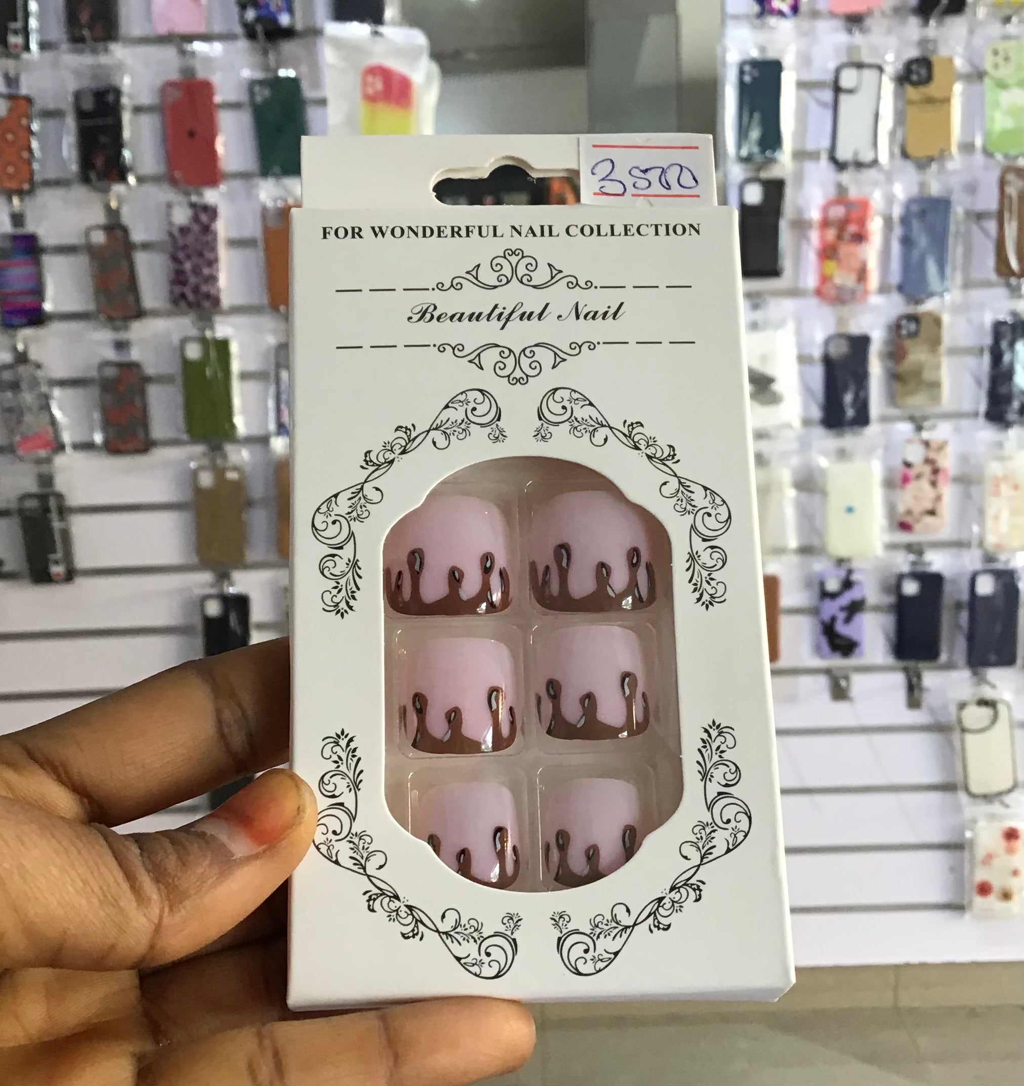 Brown Foot Nails