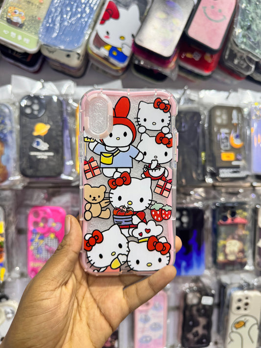 Red Hello kitty case for iPhones