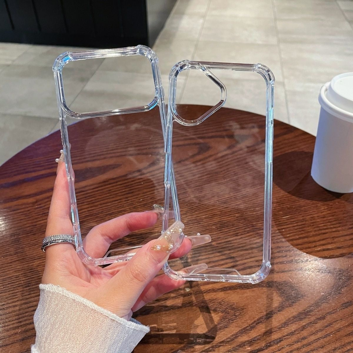 Shock Proof Clear Transperent Case For iPhone 17 series