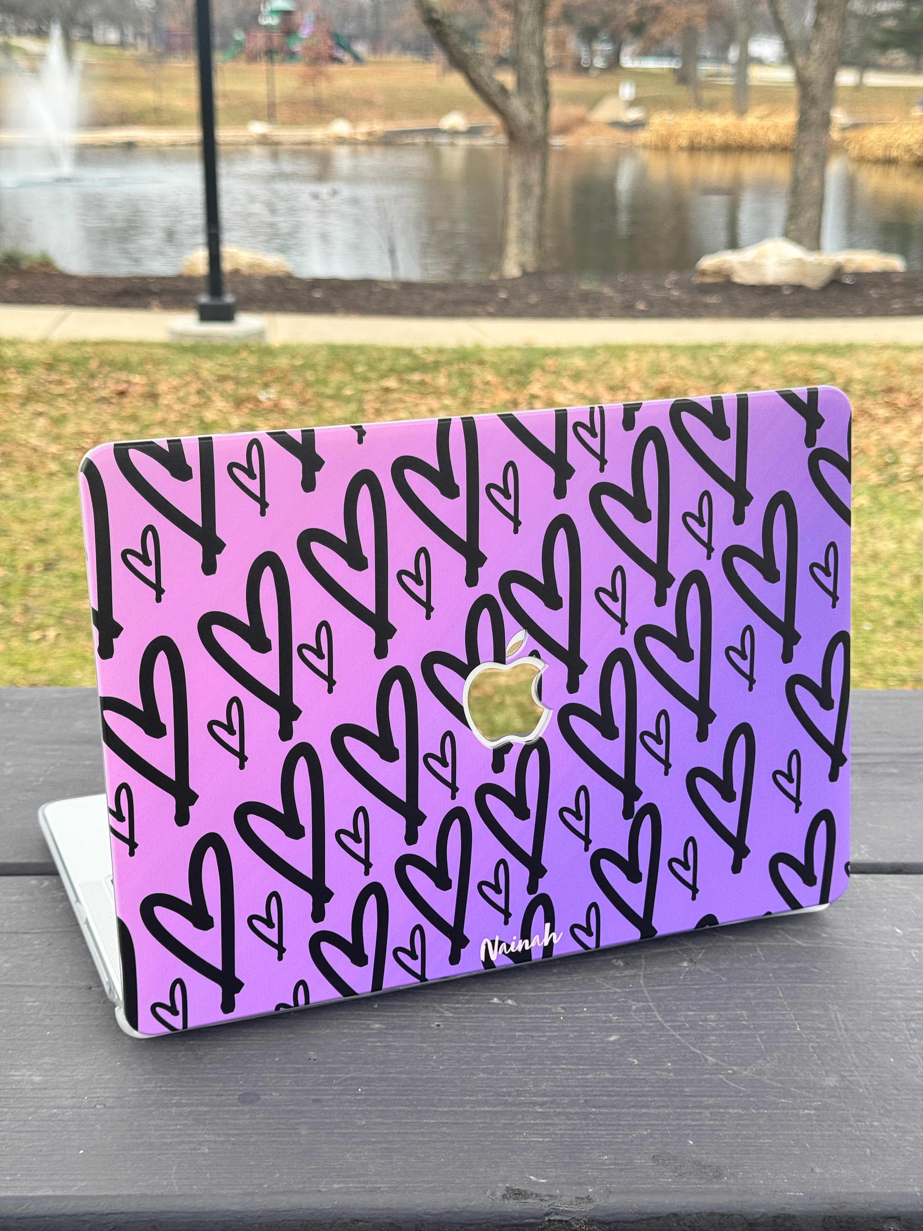 Endless Heart MacBook Case