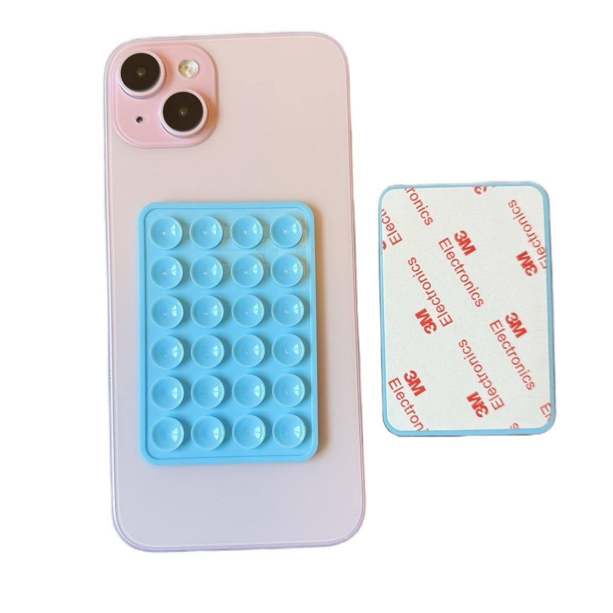 Silicone Suction Cup Phone Holder Adhesive Non-Slip Mount For Mirror Wall Cell Phone Case