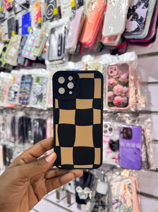 Nude and black Case for iPhones