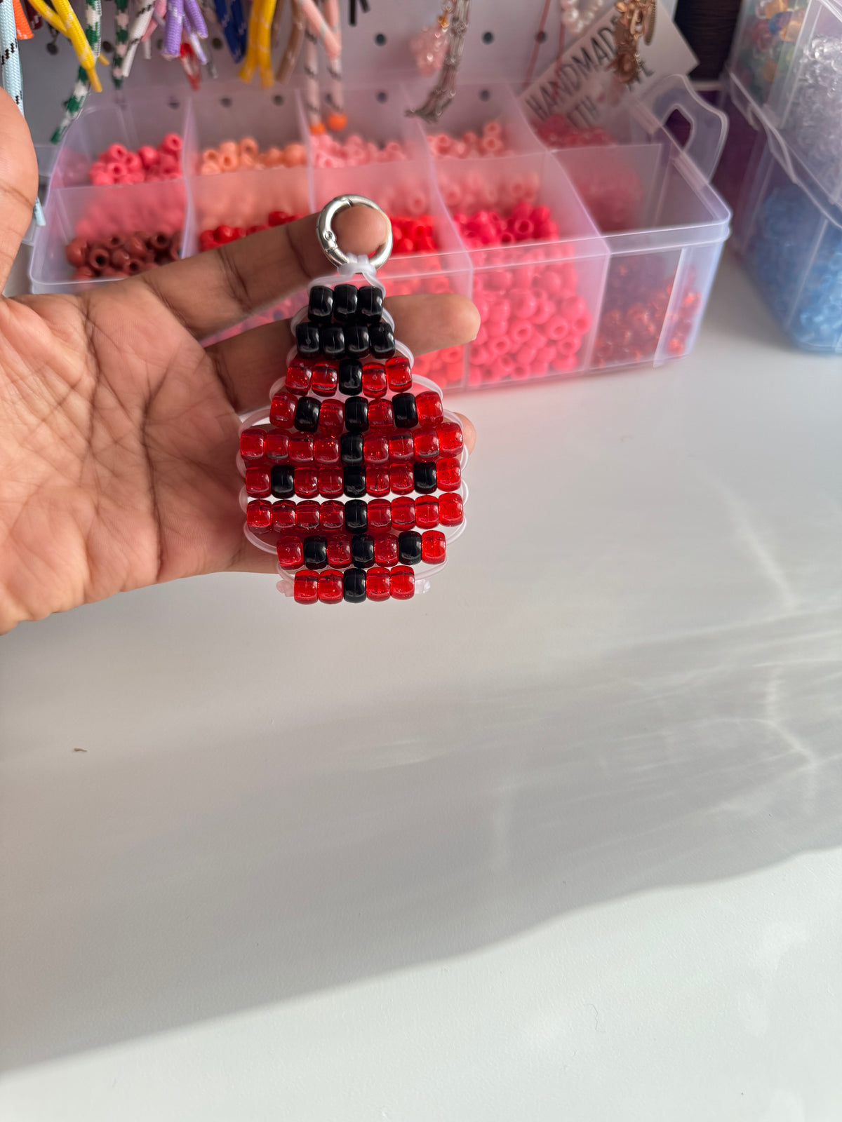 Ladybug Beaded Charm