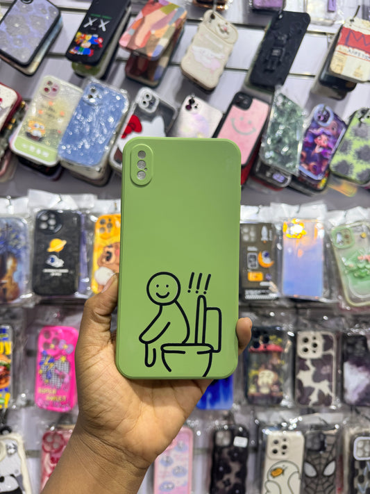 Green Toilet Case For IPhone