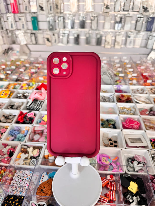 Soft Red case for iPhones