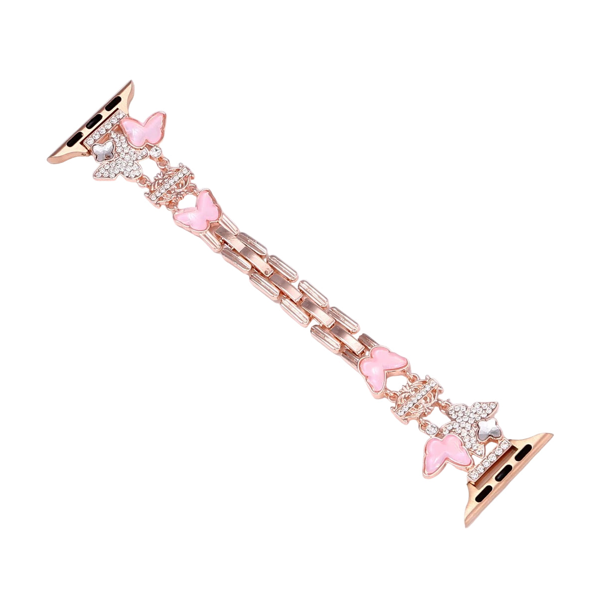Luxury Butterfly Smartwatch Band | Rhinestone Bracelet Strap