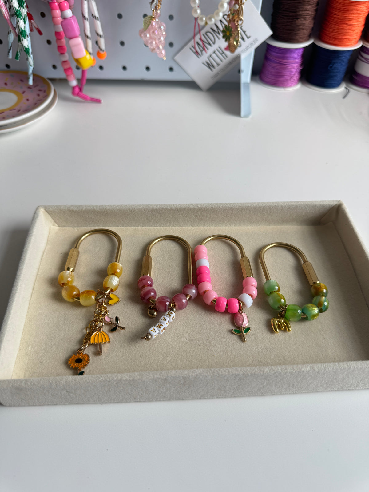Bag Charm Keychains