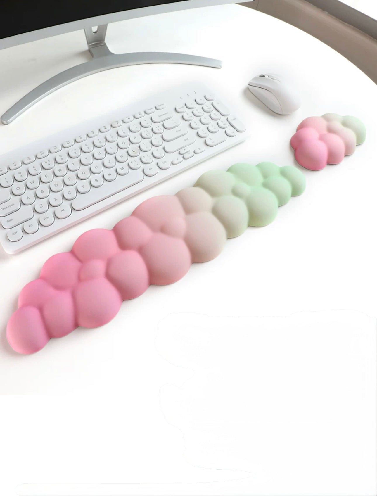 Cloud Bubble Wrist Rest Pad – Pastel Colors