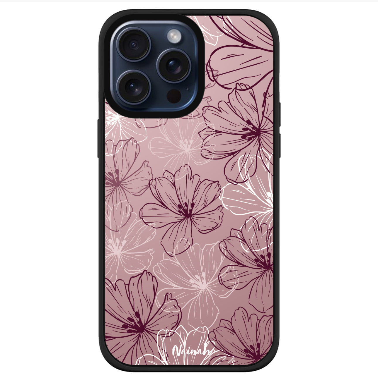 Dusty Rose Bloom Case