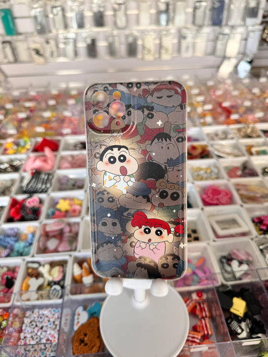 Plush boy and girl case for iPhones