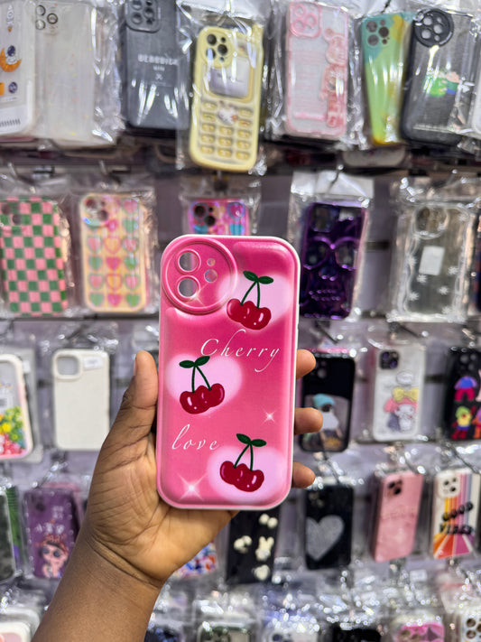 Cherry love case for iPhones
