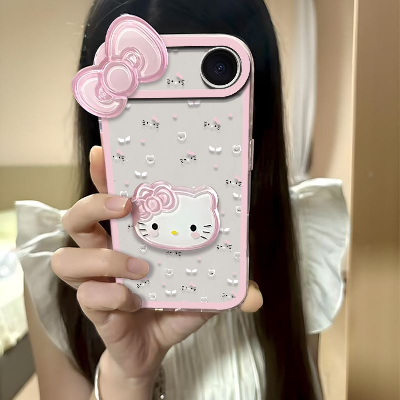 Pink Bow Kt Case