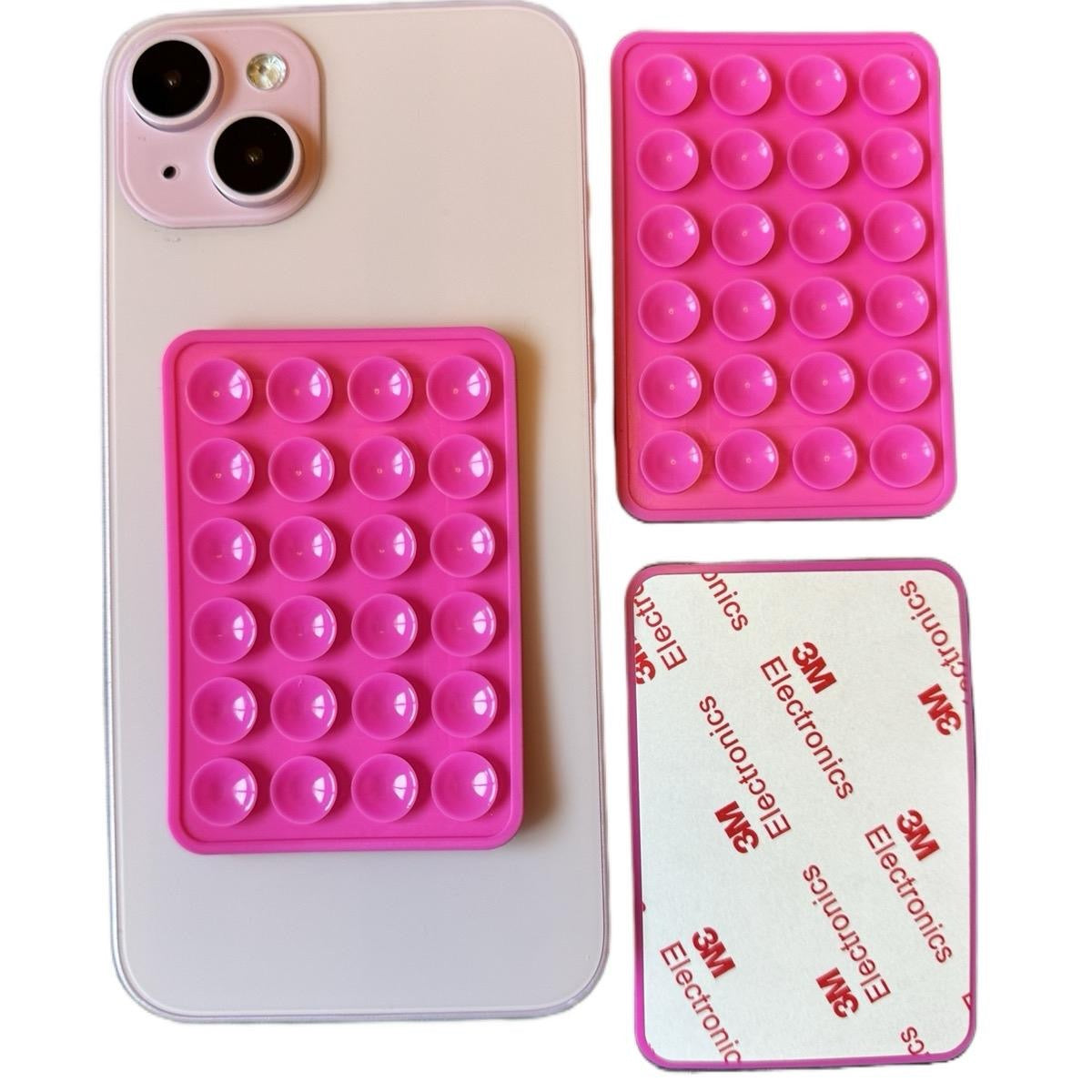 Silicone Suction Cup Phone Holder Adhesive Non-Slip Mount For Mirror Wall Cell Phone Case