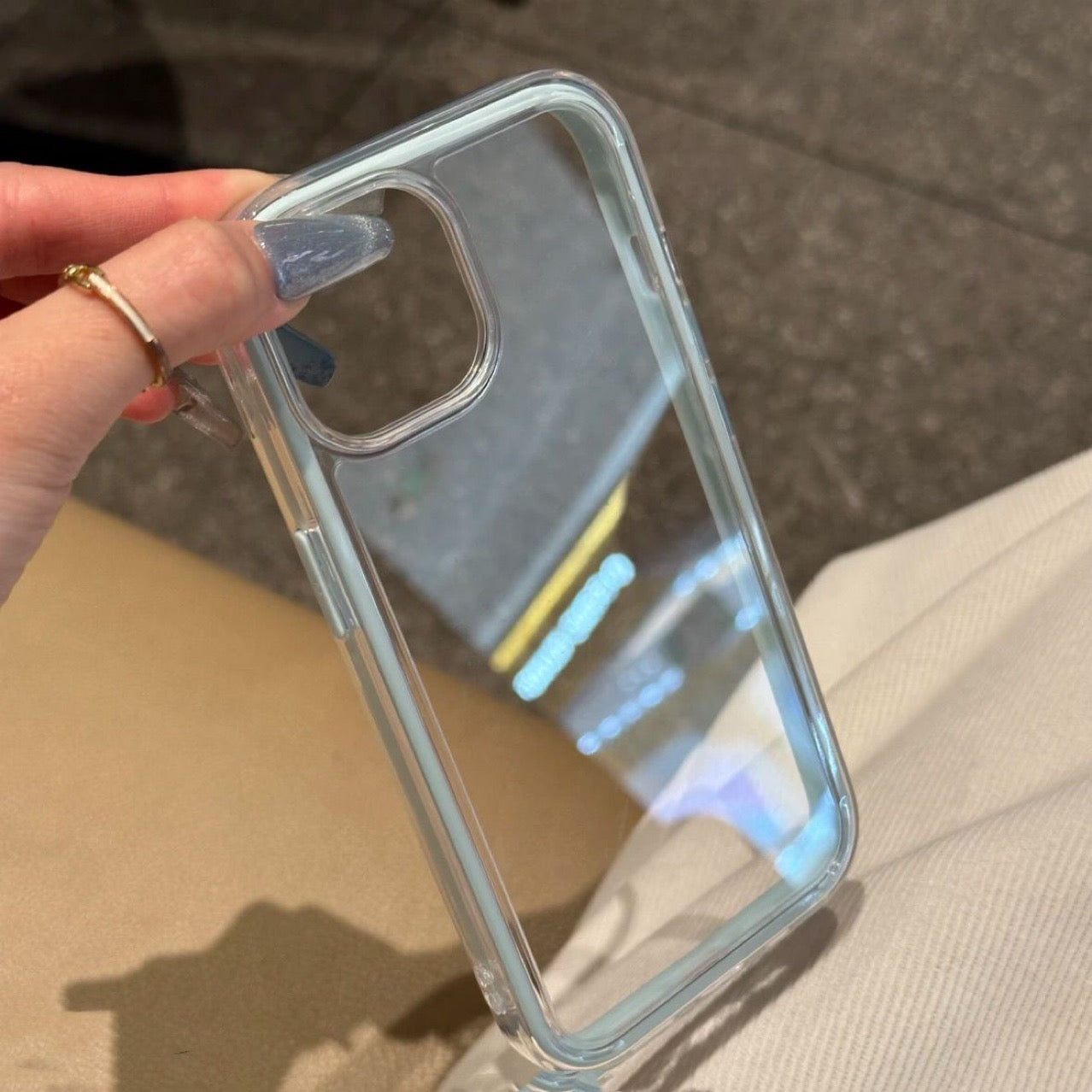 Pastel Frame Clear Case