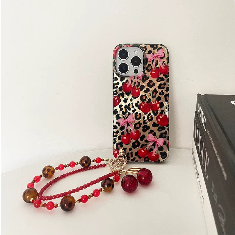 Floral Crystal Case For iPhones