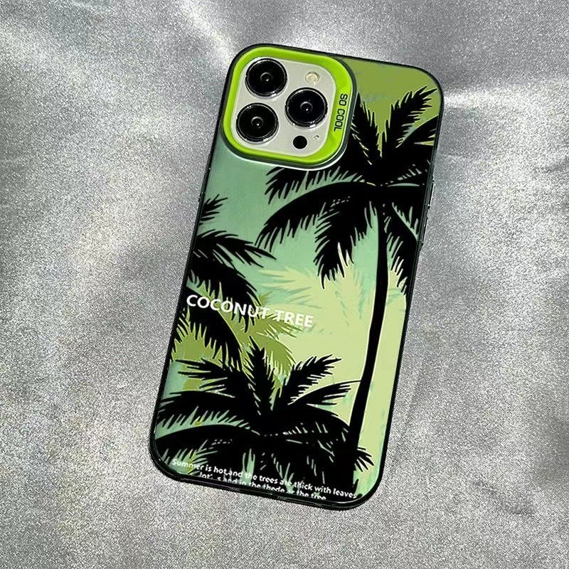 Green palm tree  Case for iPhone