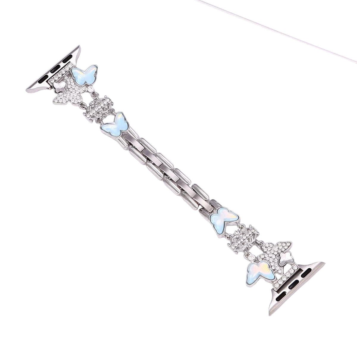 Luxury Butterfly Smartwatch Band | Rhinestone Bracelet Strap