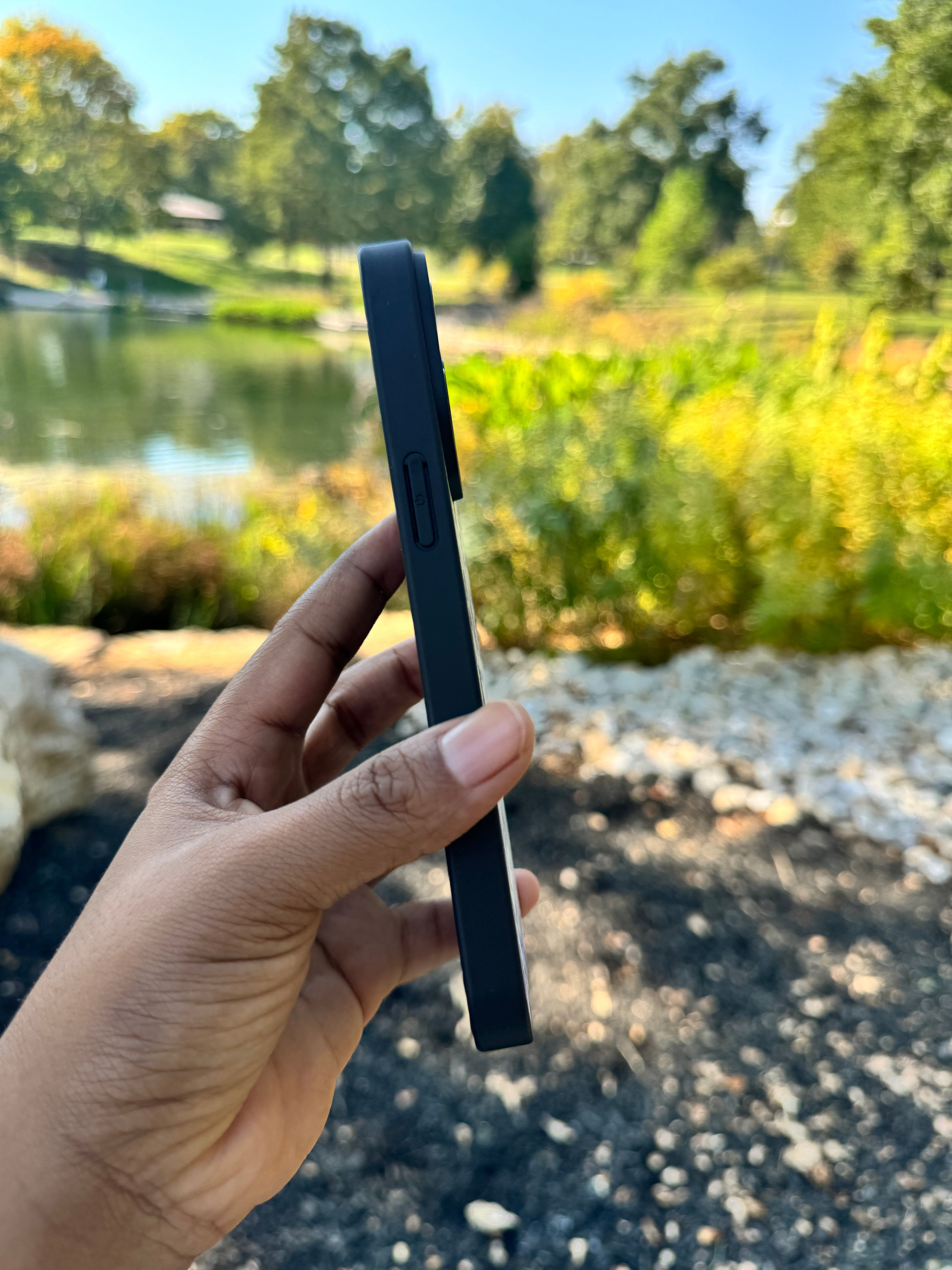 Purple Garden iPhone Case