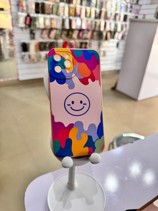 Colorful smile case for iPhones