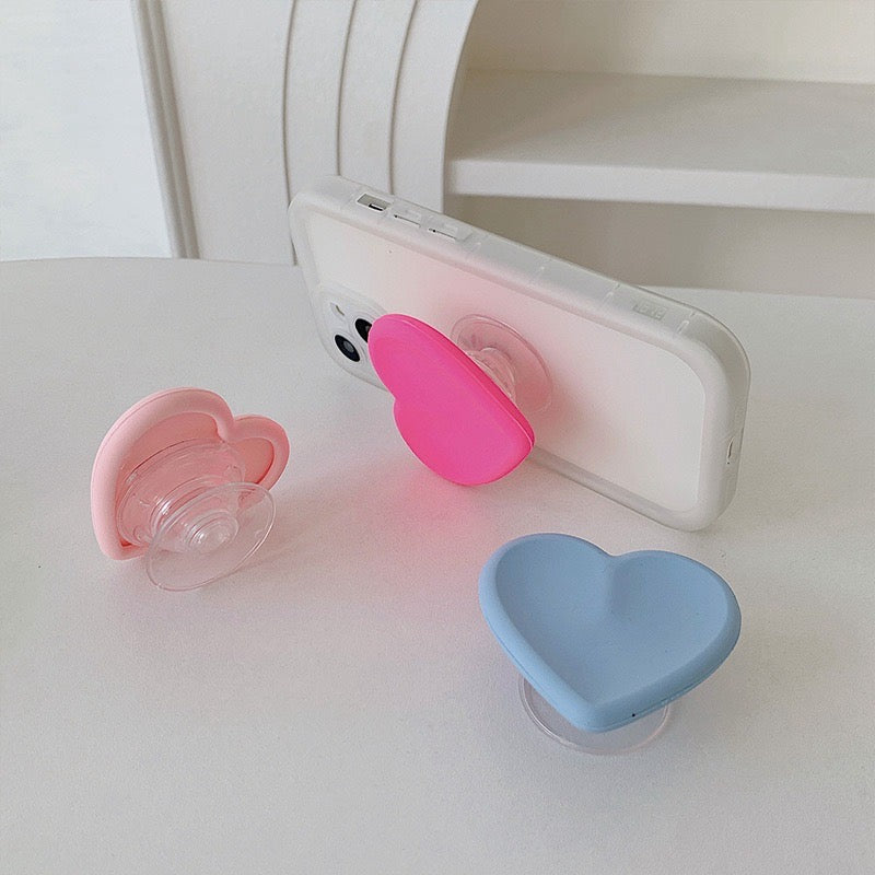 Heart Shaped Matte grip