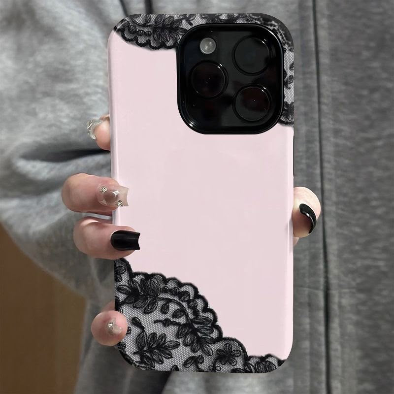 Printed lace case for iPhones