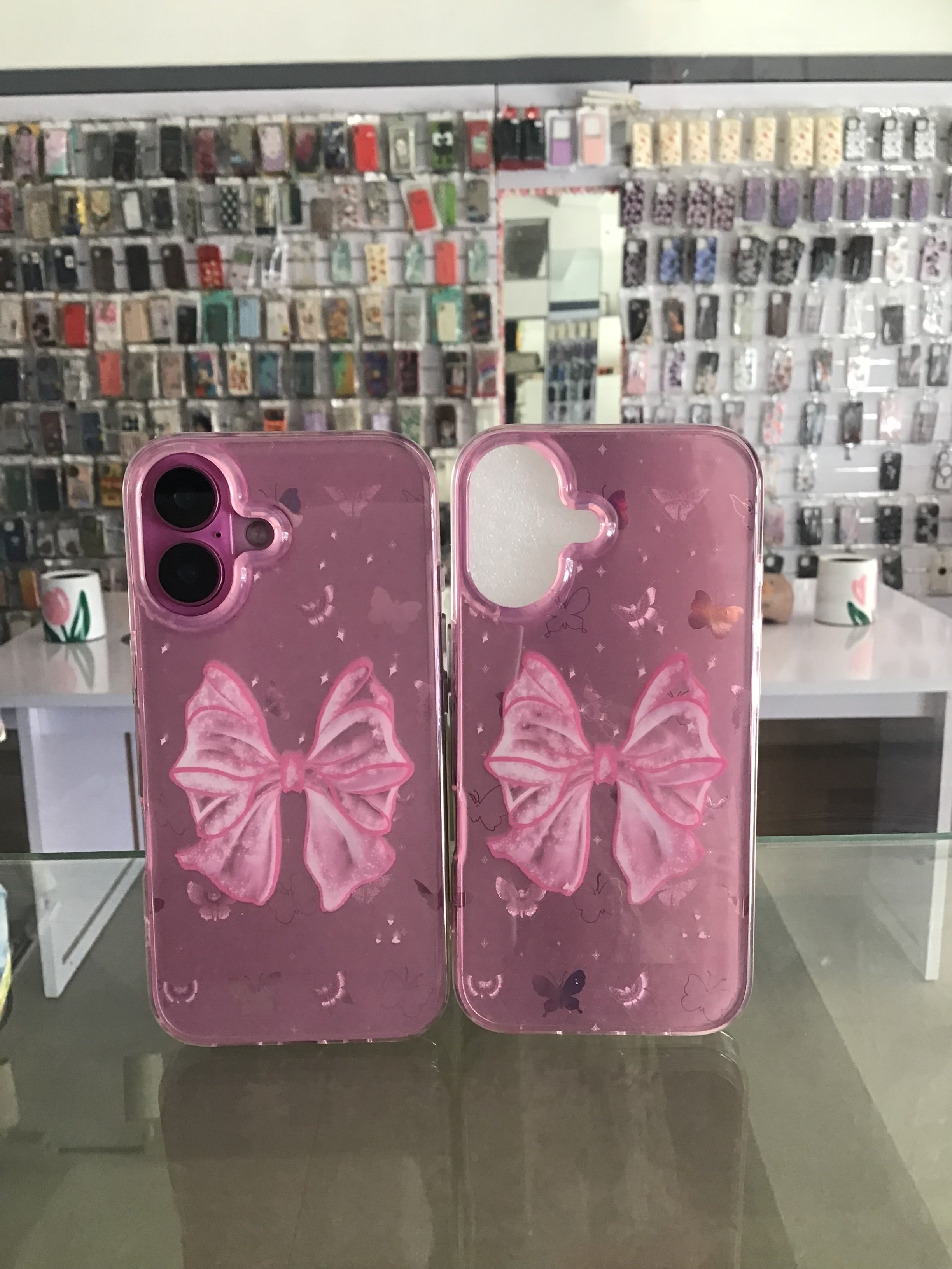 Big Pink Bow Case