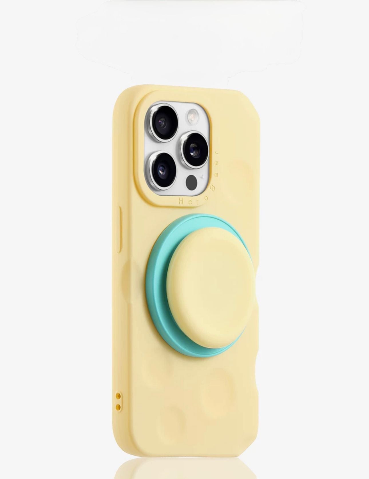 Yellow cheese case with magsafe For Iphones