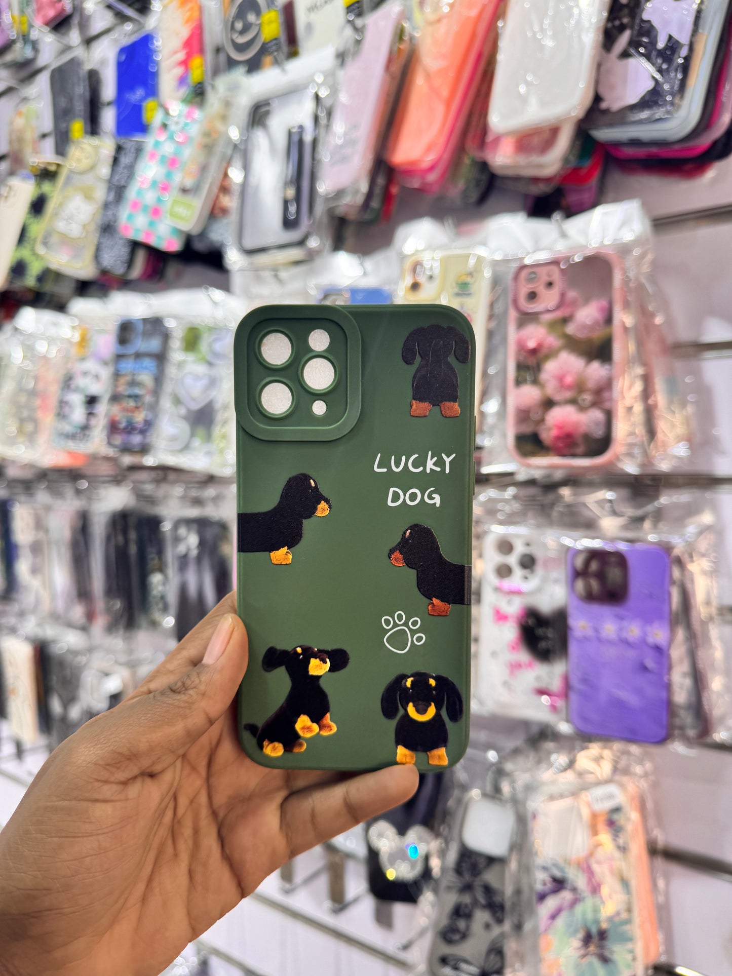 Lucky dog case for iPhones